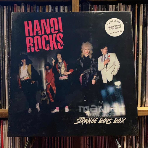 Hanoi Rocks Strange Boys Box Set 6 Vinilos