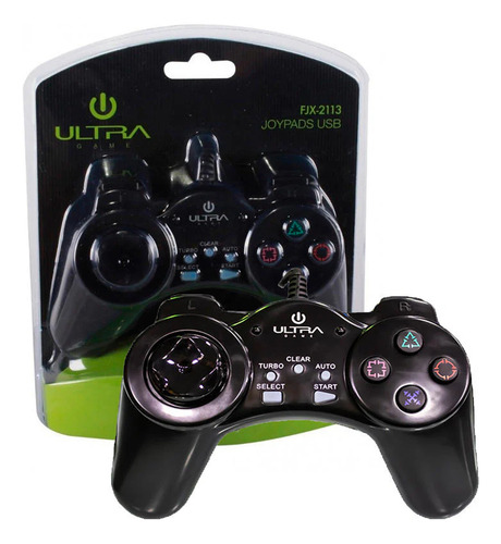 Joystick Alambrico Ultra Para Pc Usb Con Turbo