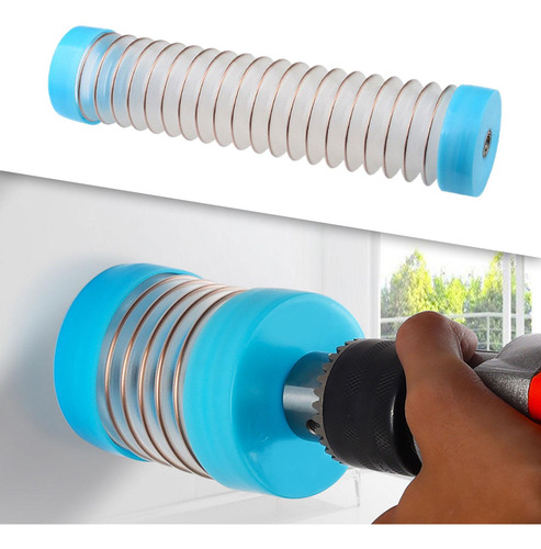 Colector De Polvo Para Taladro, Redondo Azul De 310 Mm.