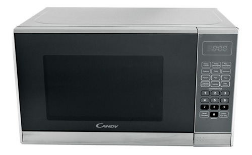 Imagen 3 de 8 de Microondas 20 Litros Acero Inoxidable Gris Candy Mw20l Nuevo
