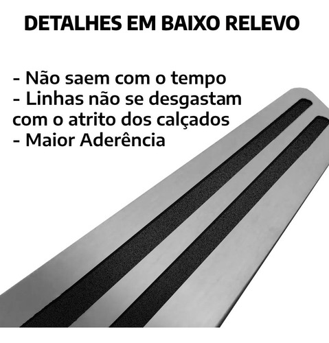 Kit Soleira Proteção De Porta Impreza Gl 2.0 4x2 Mec. 1995