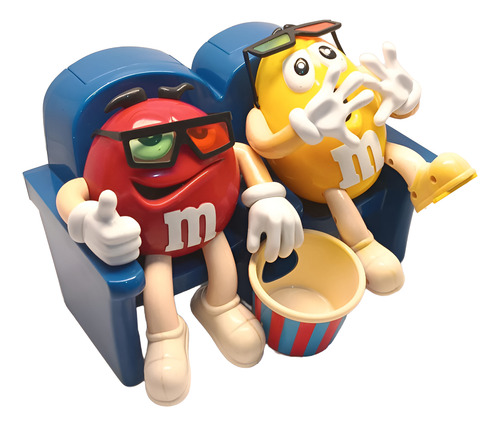 Dispenser M&m Mem At Movie 3d Cinema Sofá Raro Antigo (Usado)