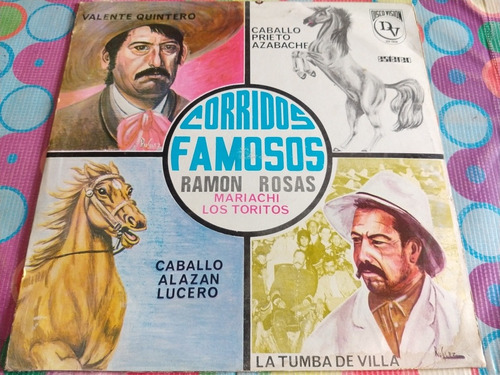 Ramon Rosas Lp Corridos Famosos Y