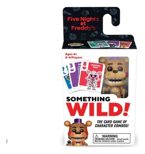 Five Nights At Freddys Funko Something Wild Toy Freddy Carta