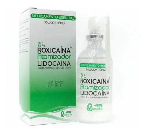 Anestésico Tópico Roxicaína Con Lidocaína