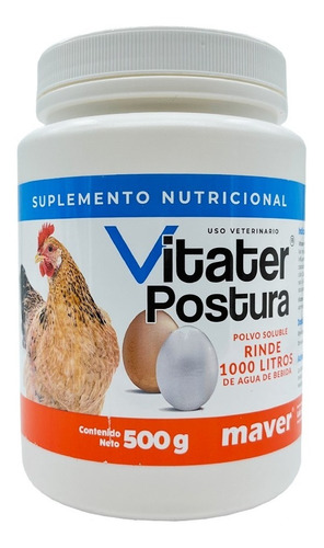Vitater Postura - Mayor Tamaño Y Fertilidad Del Huevo
