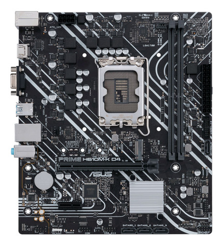 Tarjeta Madre Asus Prime H610m-k Intel 1700 Ddr4 Micro Atx