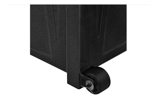 Calenton Y Mesa Master 48k Btu Con Llantas, Acero-inoxidable