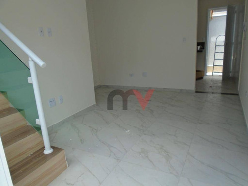Imagem 6 de 14 de Sobrado À Venda, 53 M² Por R$ 240.000,00 - Maracanã - Praia Grande/sp - So0119