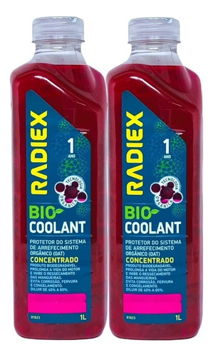 Aditivo Radiex Concentrado Orgânico Rosa R1923 - 2 Litros