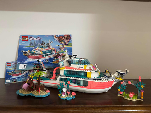 Barco De Rescate De Lego Friend