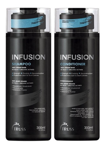  Combo  Truss Shampoo + Condicionador Infusion 300ml