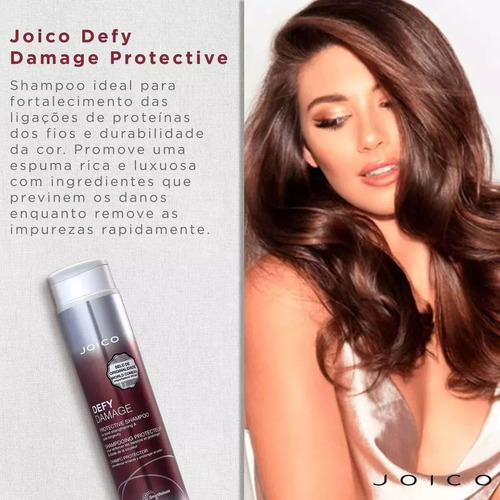 Joico Defy Damage Kit Shampoo E Condicionador + Brinde!