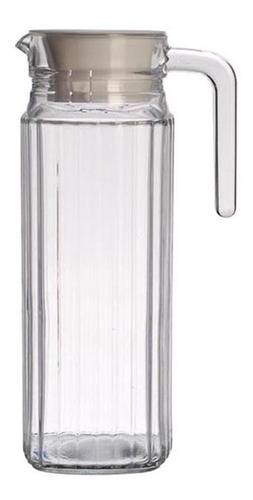 Imagen 2 de 2 de Jarra Quadro 1.1 Litros Con Tapa Luminarc