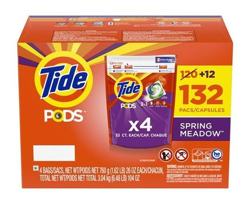 Detergente Liquido Tide Pods 1 Kilo X 3 - kg a $425