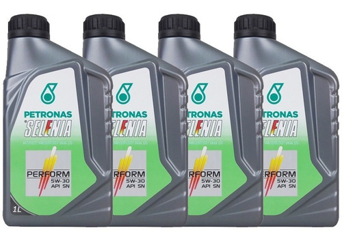 Kit Oleo Selenia Perform 5w30 100% Sintetico Petronas C/nf