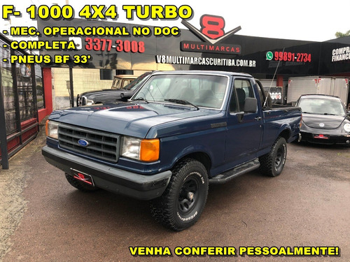 F1000 Ss 4x4 Guincho Operacional (n F250 S10 Jeep Troller)