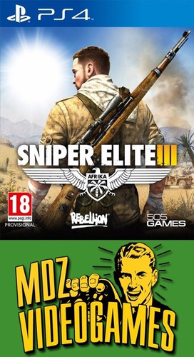 Sniper Elite 3 - Ps4 - Físico - Mdz Videogames