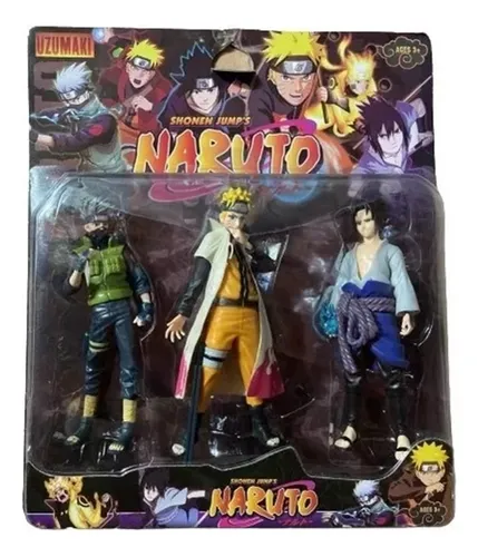 Muñecos Naruto Shippuden Kakashi Itachi Sasuke