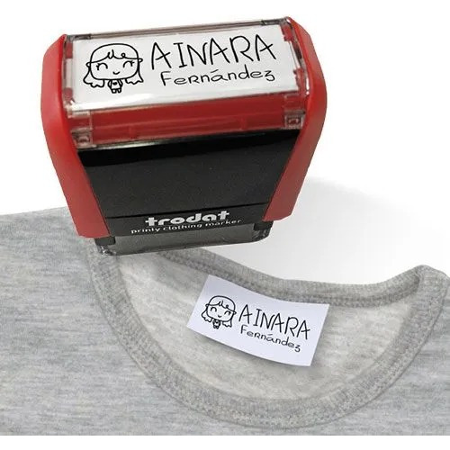 Sello Personalizado Para Ropa Pañales Textil 