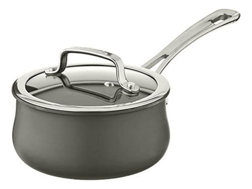 Cuisinart Contour Hard Anodized 1-quart Saucepan With Cover