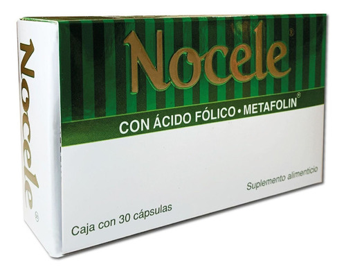 Nocele Suplementol Alimenticio Capsulas Con 30 Sabor Sin Sabor