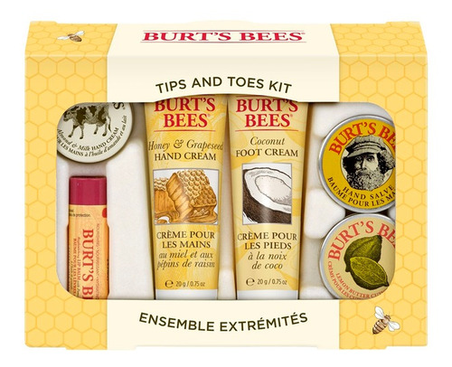 Imagen 1 de 2 de Kit De Regalo Burt's Bees Tips And Toes