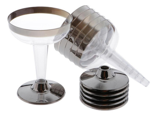 Navidad Vaso Desechable Para Fiestas Y Bodas Plata