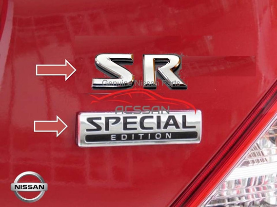 Kit Emblemas Sr Y Special Ed Sentra 2018 Nissan Original | Envío 
