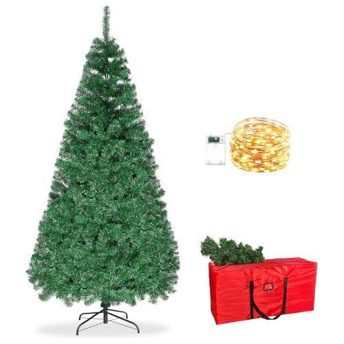 Árbol De Navidad Artificial De 6 Pies 800 Ramas, Árbo...