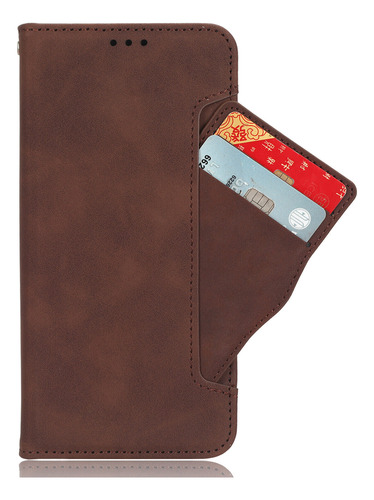 Compatível Com Samsung Galaxy Z Fold 5, Capa De Couro Pu Fli