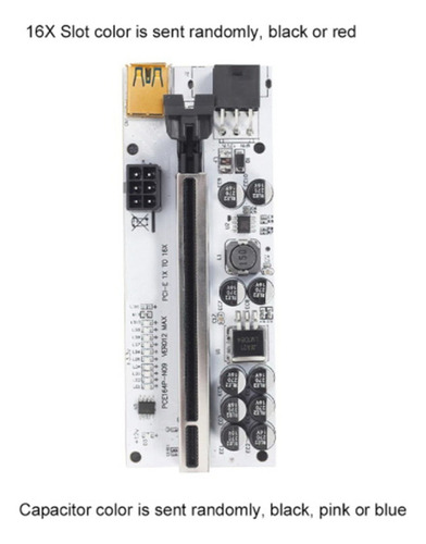 Tarjeta Gráfica De Alta Velocidad Ver012 Pcie Riser Usb3.0 P