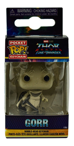 Thor Love And Thunder Gorr Figura 4 Cm Llavero Funko Pop