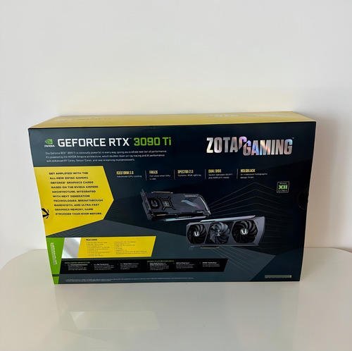 Zotac Nvidia Geforce Rtx 3090 Ti - 24 Gb Gddr6x (Usado)