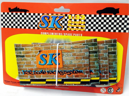 Par De Bases Para Puente De Carton Scalextric 1/32 Sk 97030c