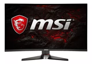 Monitor Gamer Curvo Msi Mag240cr 24' 1ms 144hz Rgb Freesync Color Negro