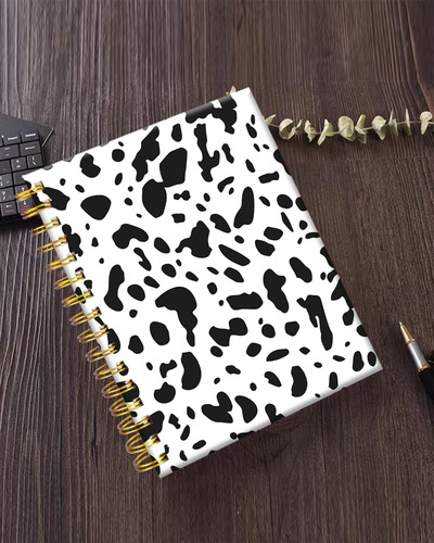 Cuaderno De Espiral Diseño De Leopardo, Encuadernació...