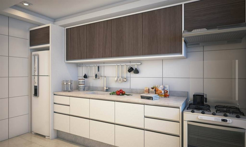 Imagem 10 de 12 de Apartamento, 2 Dorms Com 75.41 M² - Caicara - Praia Grande - Ref.: Ra138 - Ra138