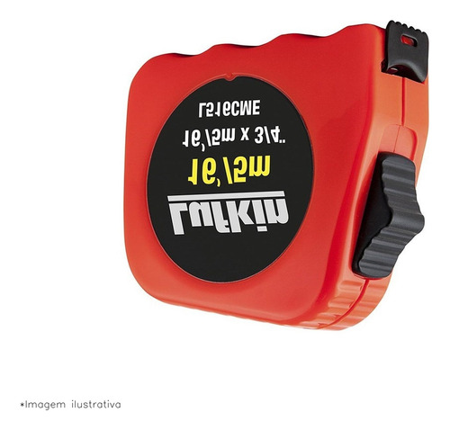Imagem 3 de 5 de Trena Lufkin 5m/3/4'' Com Trava L516 Laranja L516cme