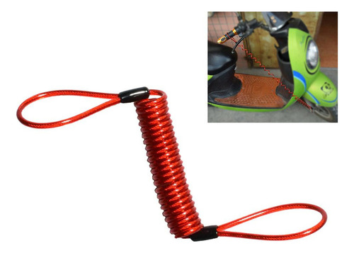 . . Cable De Resorte Antirrobo 5 Piezas