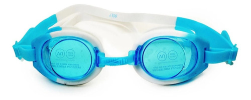 Óculos Natação Speedo Bolty Antiembaçante Prot Uv Infantil Cor Azul/Branco Tamanho Único