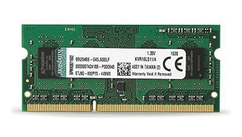 Memoria Laptop Nueva Pc3 Ddr3 4gb 12800s 1600mhz Kingston