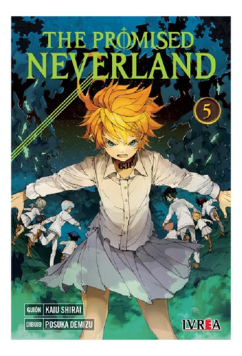 Manga The Promised Neverland Editorial Ivrea Tomo 5 Dgl 
