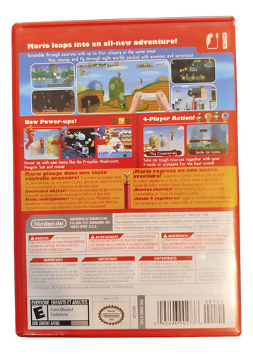 New Super Mario Bros. Wii Físico (Usado)