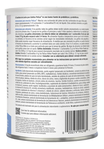 Sustituto De Leche Para Gatitos Petlac En Polvo 300grs
