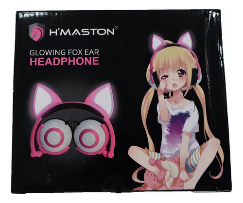 Fone Gatinho Hmaston Led