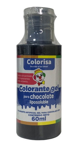 Colorante Liposolube Gel Azul 60ml Colo - mL a $390