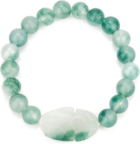 Pulsera De Jade Aventurina Con Pi Xiu/pi Yao Atrae La Riquez