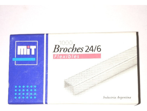 Broche 24/6 X 1000 Mit (son 11 Cajas)