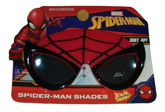 Rojo 52 para Niñas Artesania Cerda Gafas De Sol Spiderman Action 